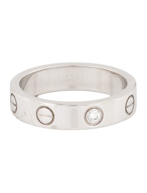 Cartier 1 Diamond LOVE Ring, Small Model