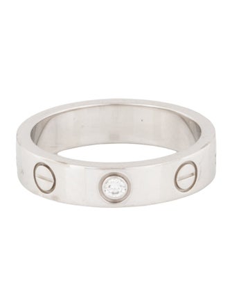 Cartier 1 Diamond LOVE Ring, Small Model