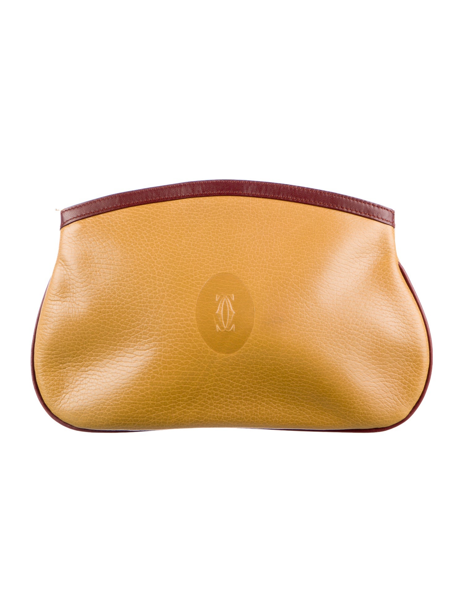 Cartier Two Tone Leather Travel Pouch