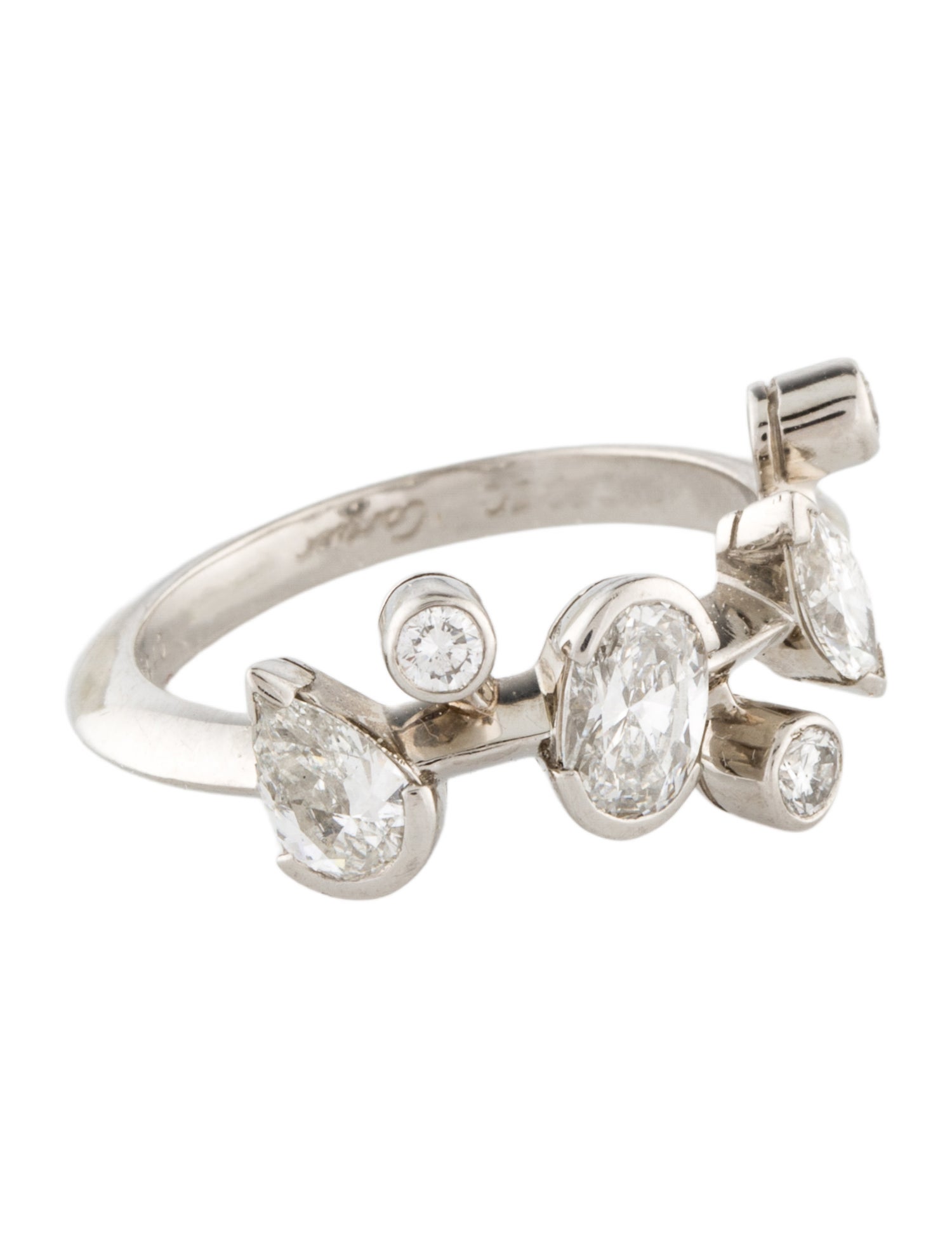 Cartier Vintage Diamond Meli Melo Ring