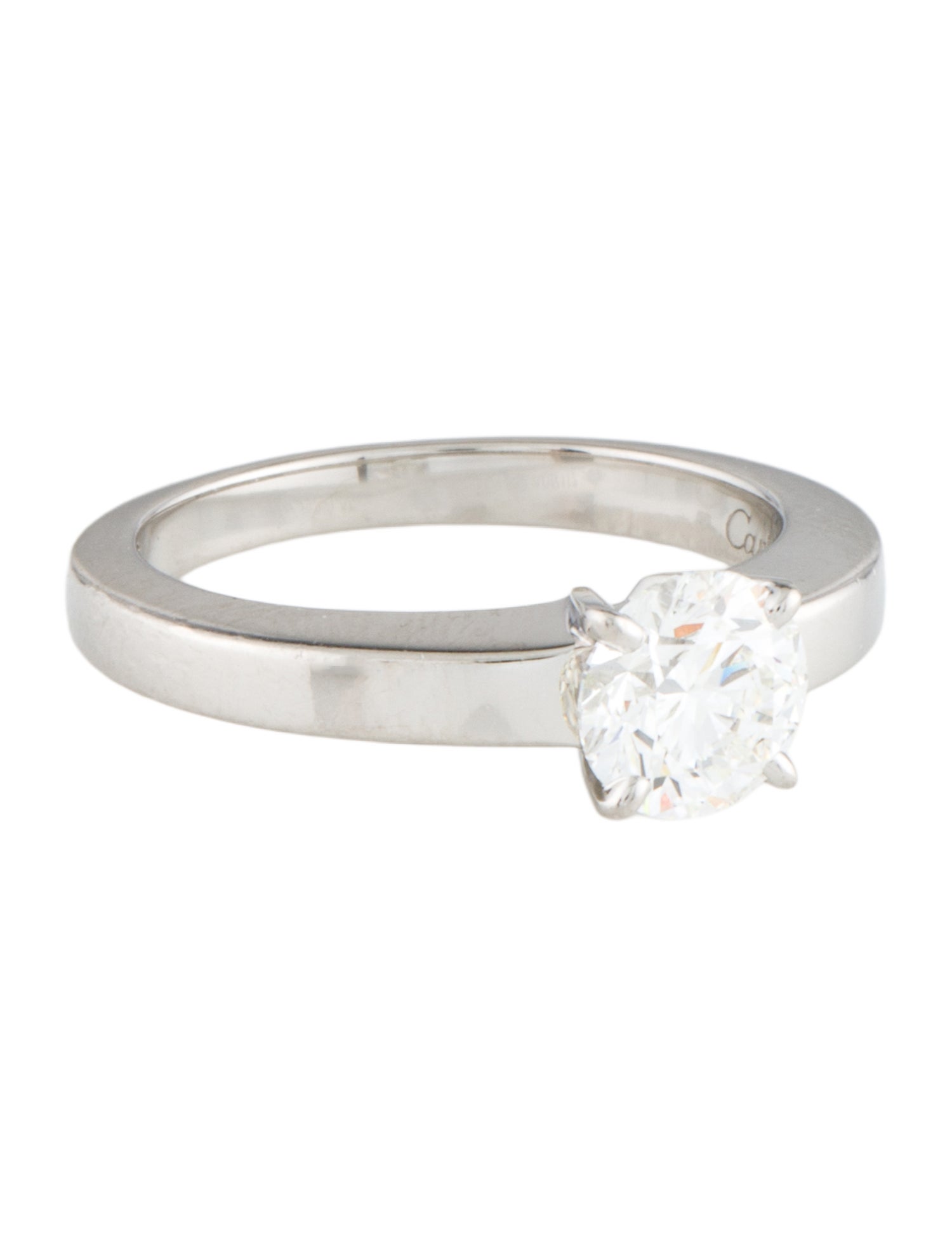 Cartier Diamond Solitaire Engagement Ring