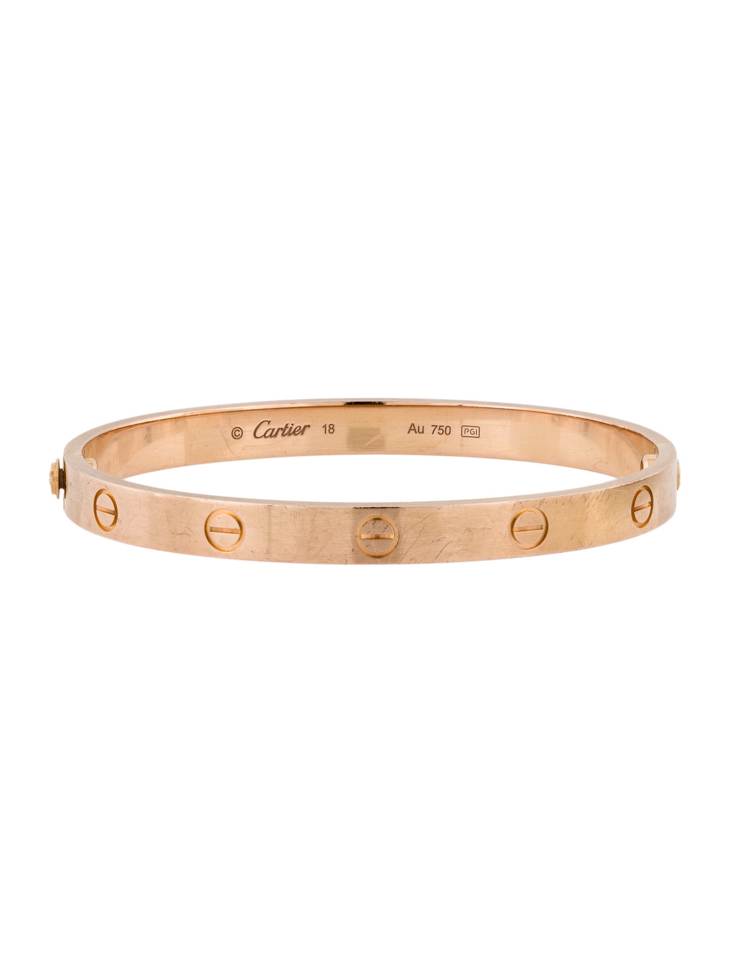 Cartier LOVE Bracelet, Classic Model