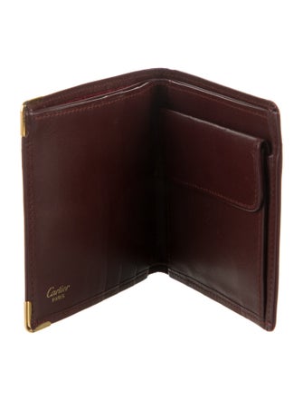 Cartier Leather Bifold Wallet