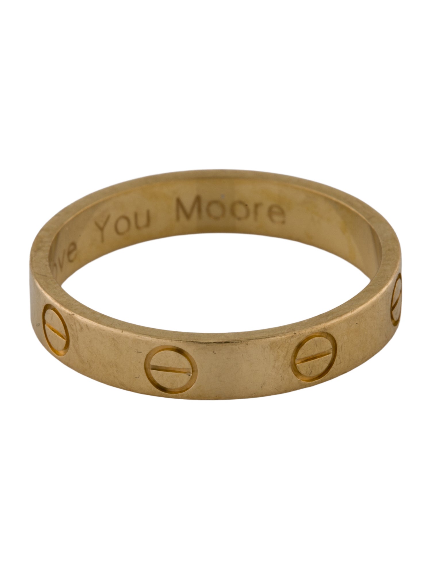 Cartier LOVE Ring, Small Model