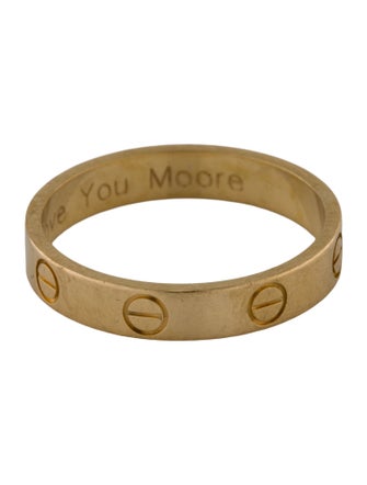 Cartier LOVE Ring, Small Model