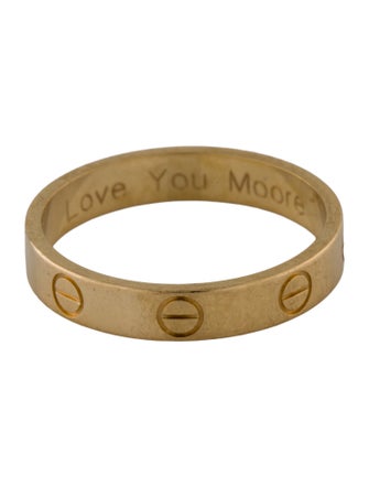 Cartier LOVE Ring, Small Model