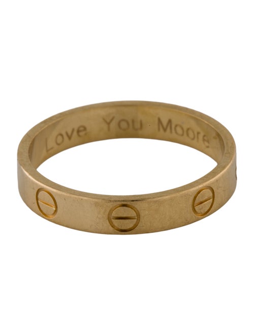 Cartier LOVE Ring, Small Model