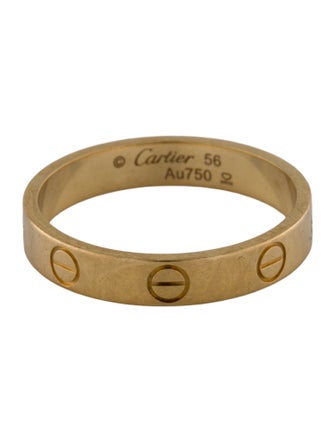 Cartier LOVE Ring, Small Model