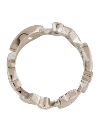 Cartier Signature Script Band Dring