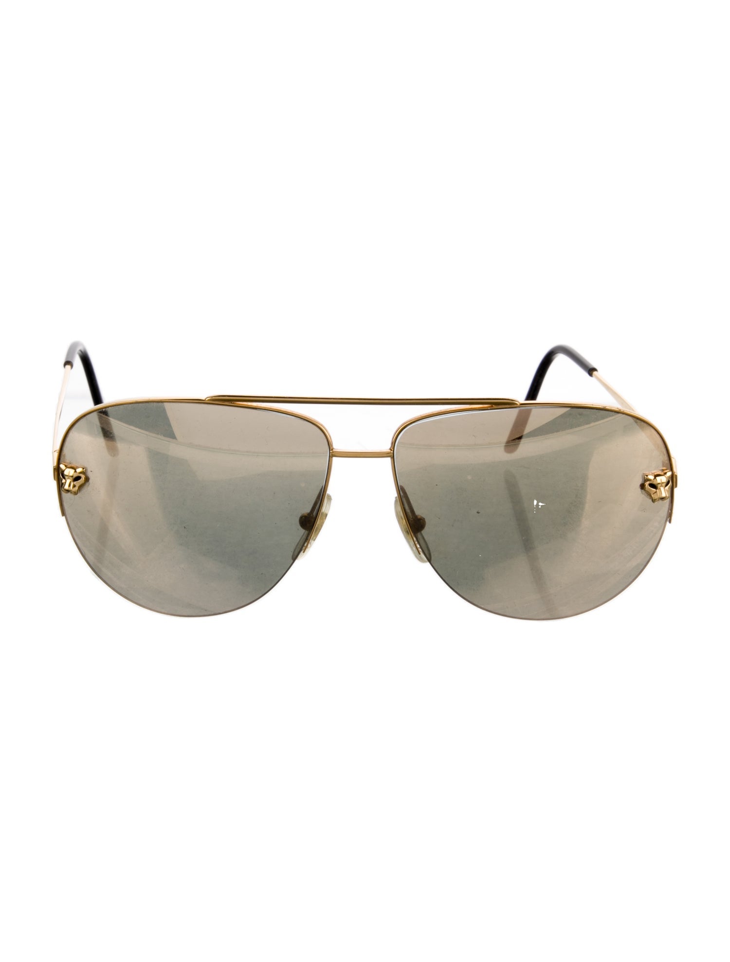Cartier Panthere De Cartier Aviator Sunglasses