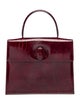 Cartier Patent Leather Top Handle Bag