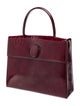 Cartier Patent Leather Top Handle Bag