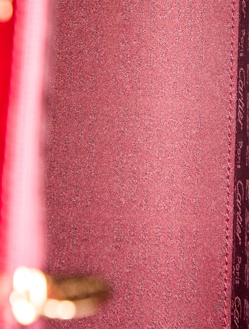 Cartier Patent Leather Top Handle Bag