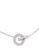 Cartier LOVE Paved Pendant Necklace