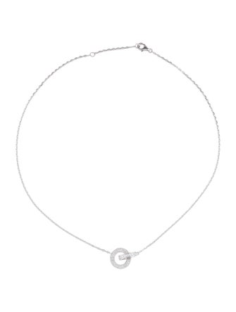 Cartier LOVE Paved Pendant Necklace