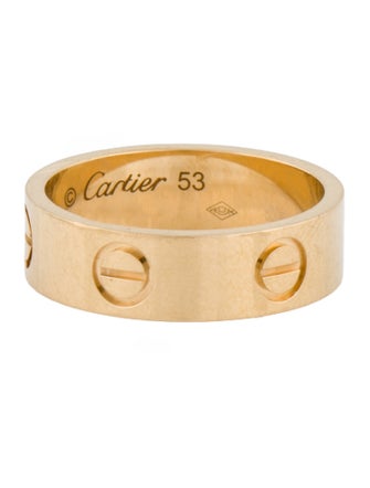 Cartier LOVE Ring, Classic Model