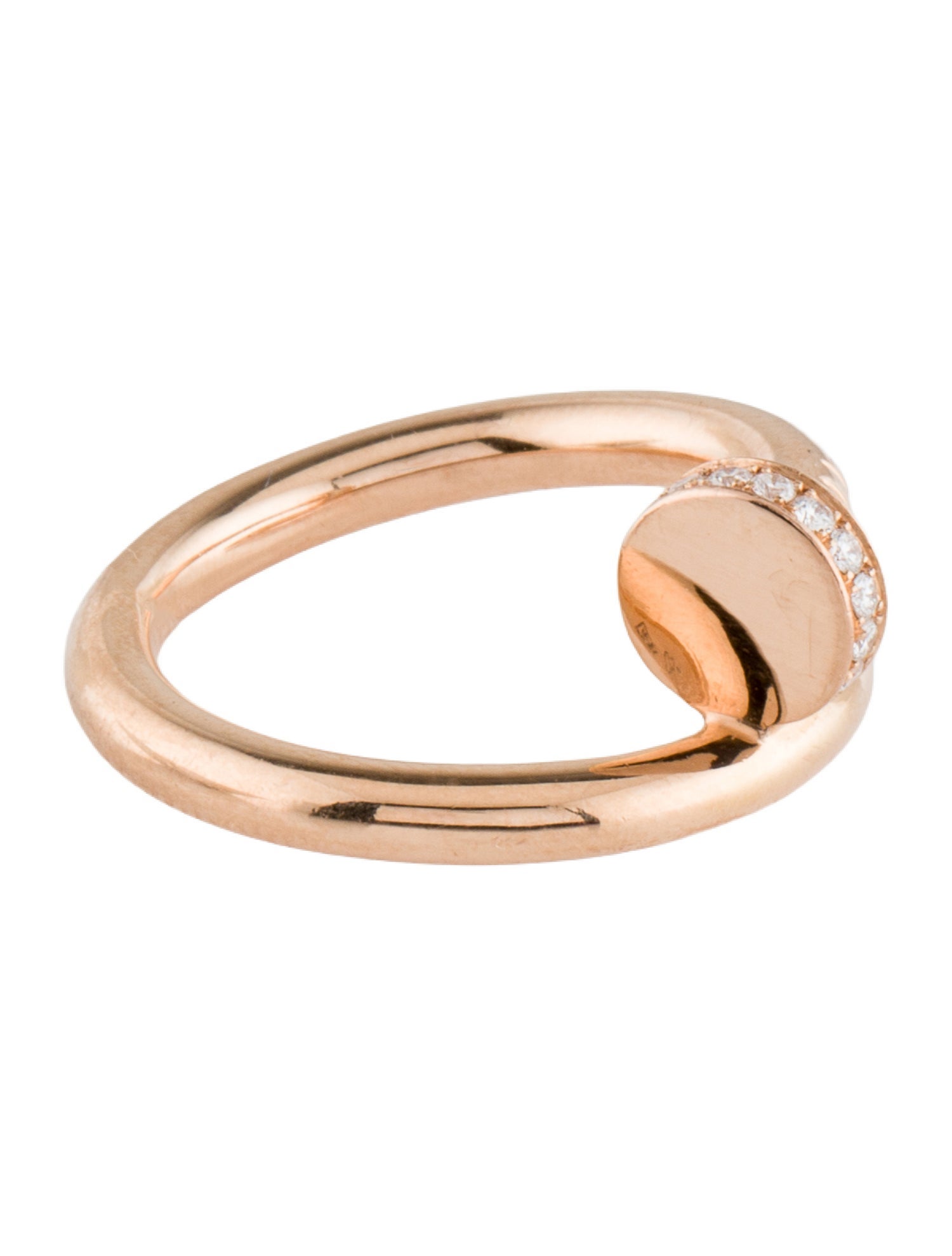 Cartier Juste un Clou Ring, Classic Model, Diamonds