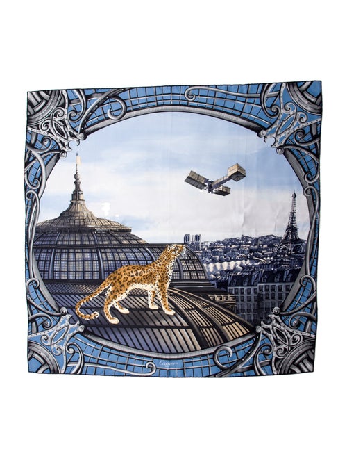 Cartier Silk Printed Scarf