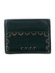 Cartier Leather Graphic Print Card Holder