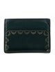 Cartier Leather Graphic Print Card Holder
