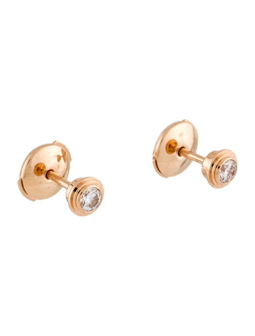 Cartier 2 Diamonds, d'Amour Stud Earrings, Medium Model