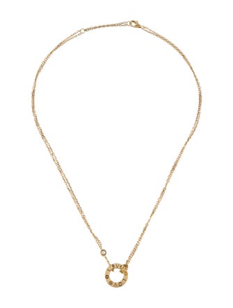 Cartier 2 Diamonds LOVE Pendant Necklace