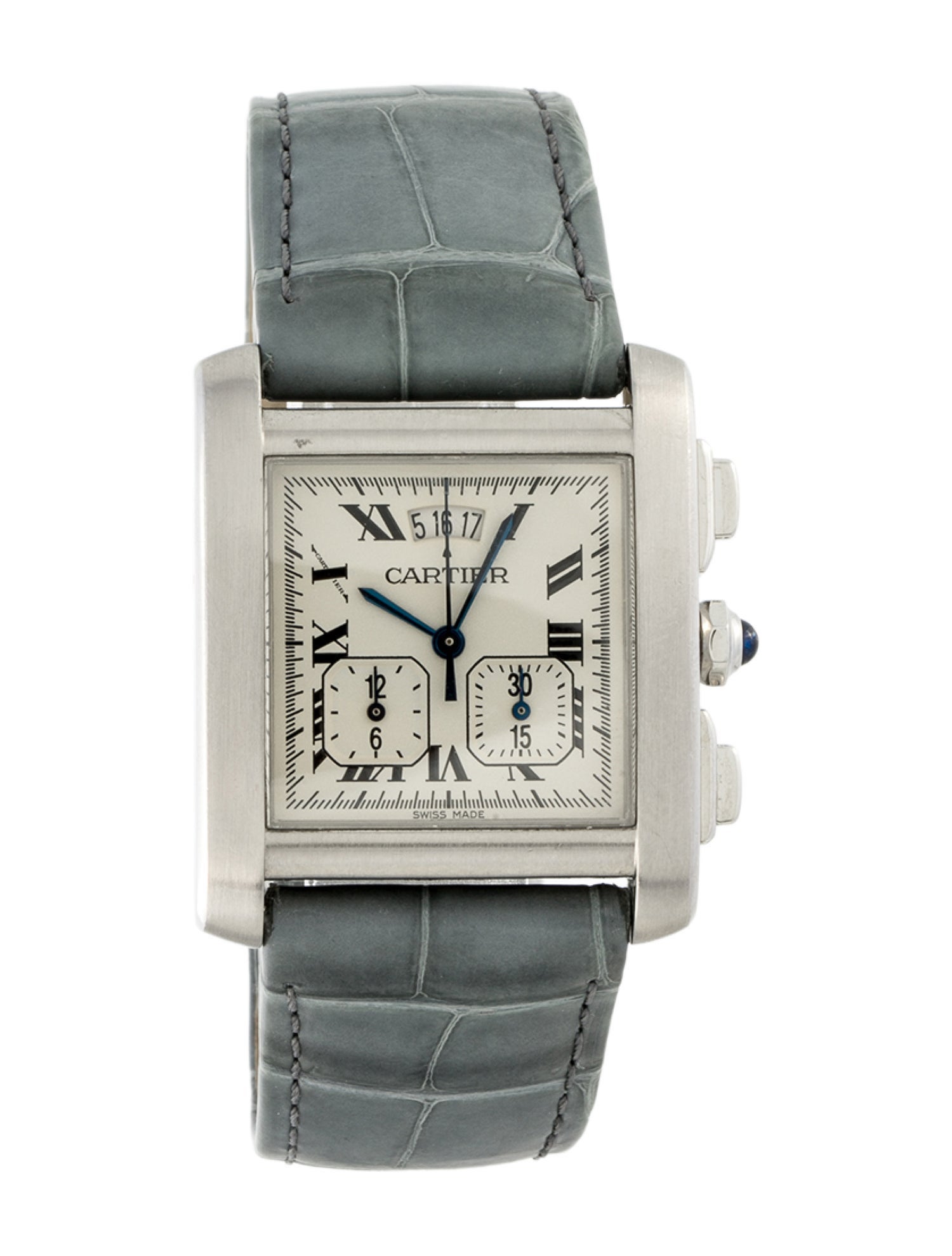 Cartier Tank Française Chronoflex Watch
