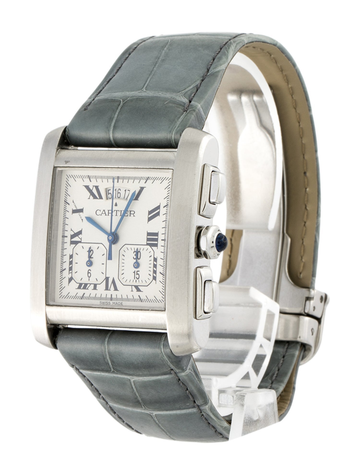 Cartier Tank Française Chronoflex Watch