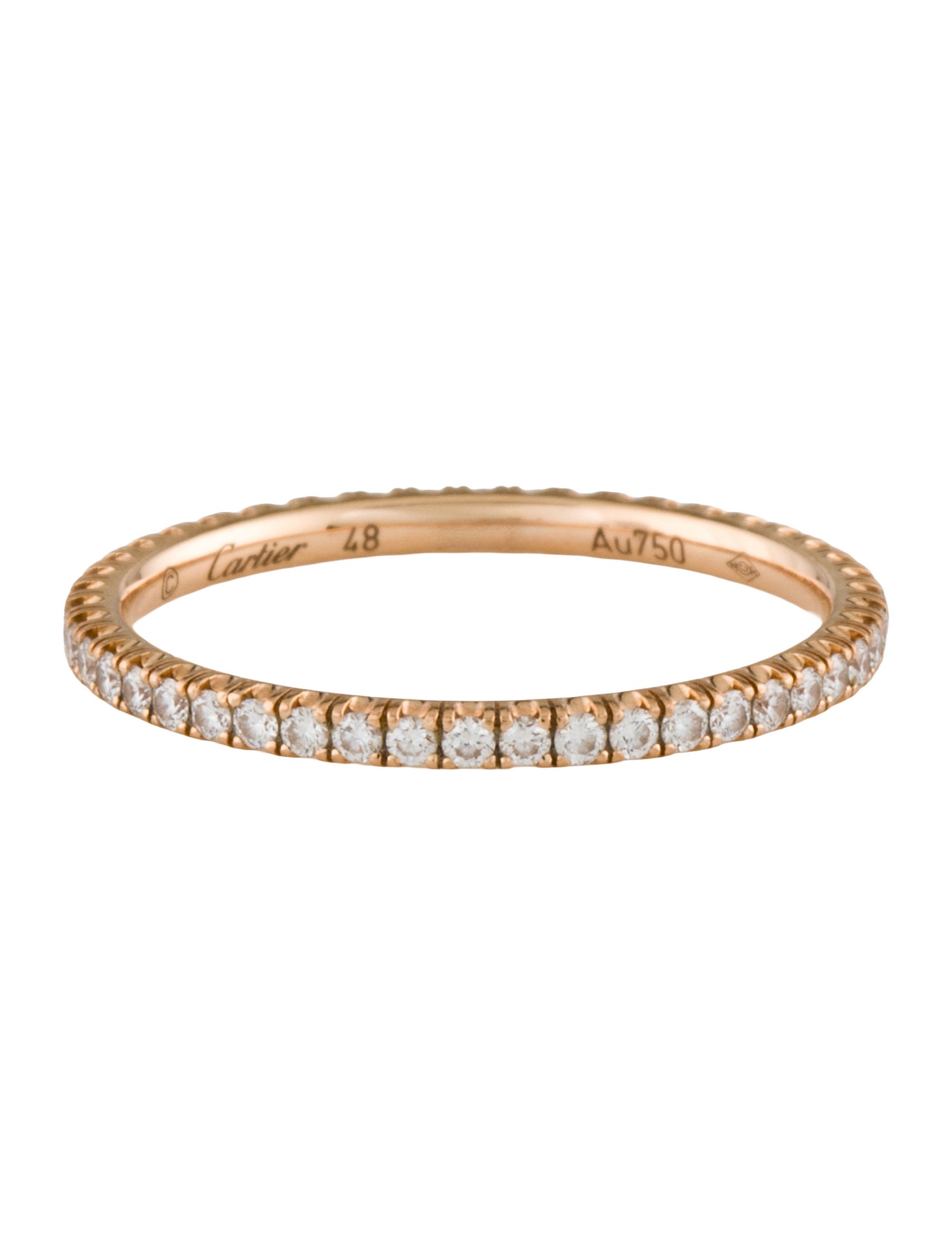 Cartier Paved Etincelle de Cartier Wedding Ring