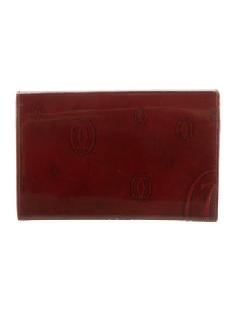 Cartier Happy Birthday Bifold Wallet Signature Logo Compact Wallet