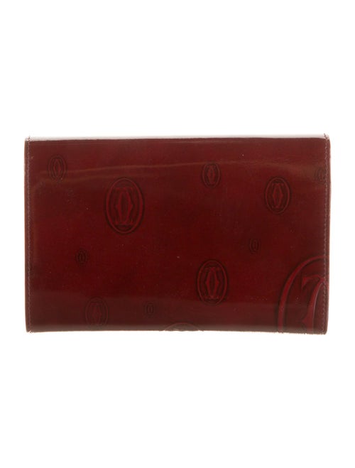 Cartier Happy Birthday Bifold Wallet Signature Logo Compact Wallet