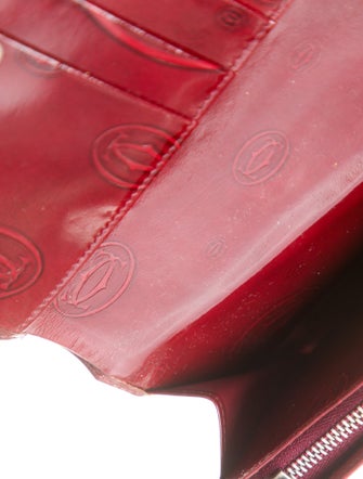 Cartier Happy Birthday Bifold Wallet Signature Logo Compact Wallet