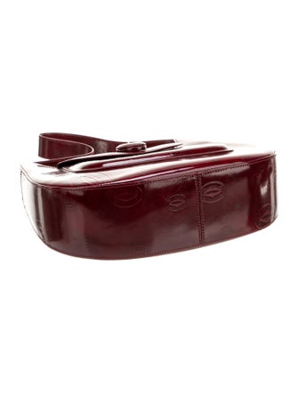 Cartier Patent Leather Shoulder Bag