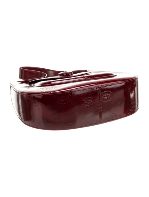 Cartier Patent Leather Shoulder Bag