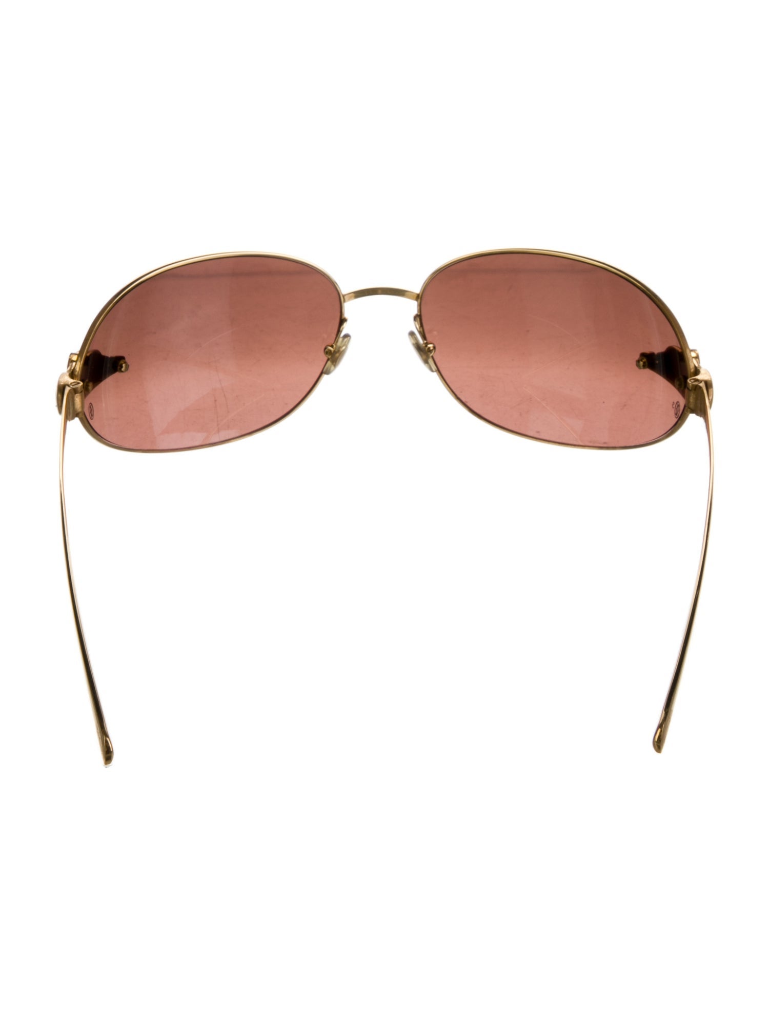 Cartier 'Panthere De Cartier' Tinted Oversize Sunglasses