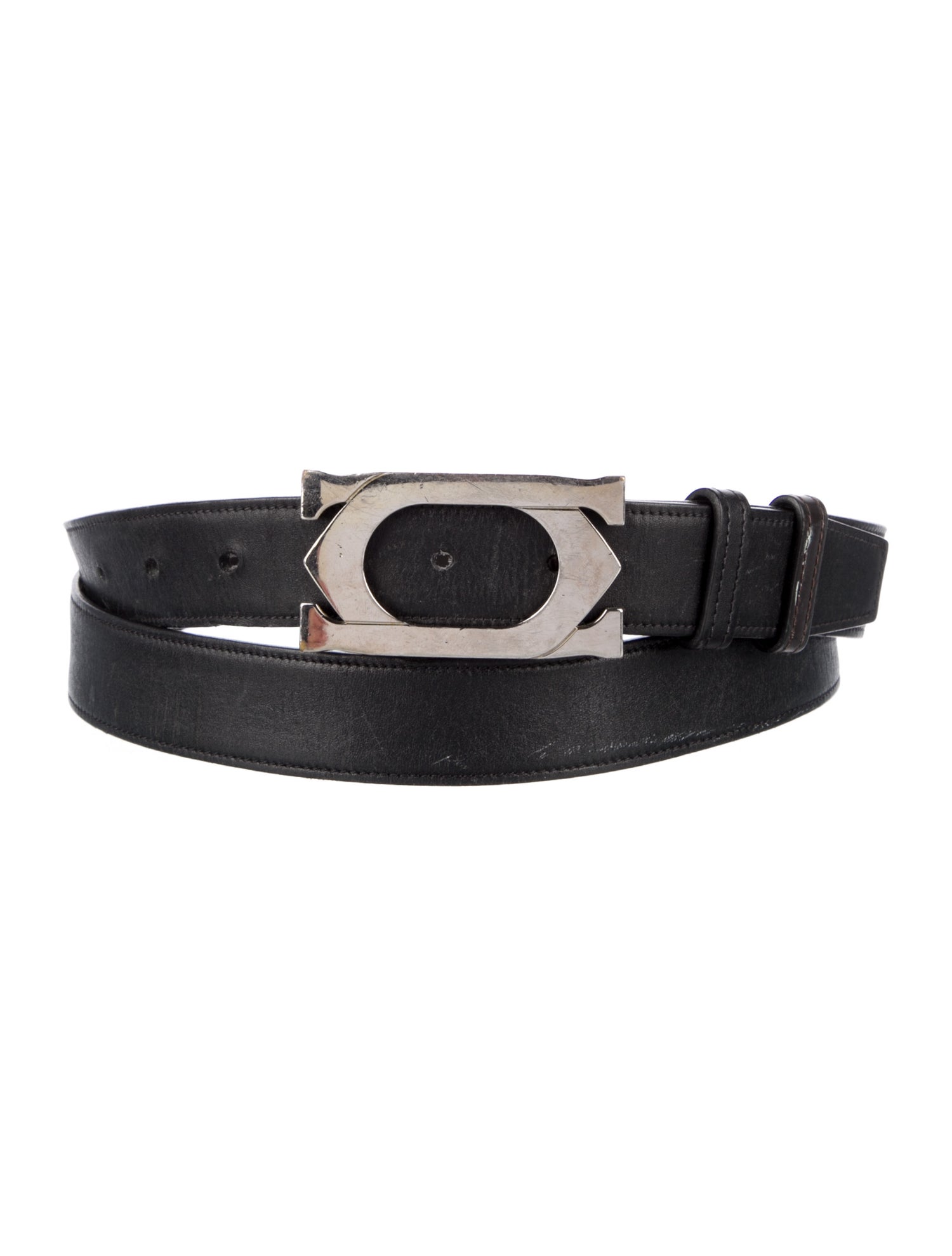 Cartier Skinny Leather Waist Belt
