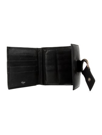 Cartier Leather Trifold Wallet