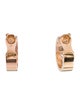 Cartier 2 Diamond Classic LOVE Hoop Earrings