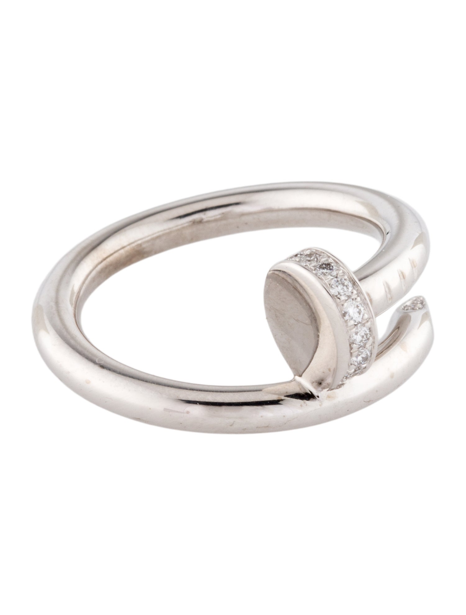 Cartier Juste un Clou Ring, Classic Model, Diamonds