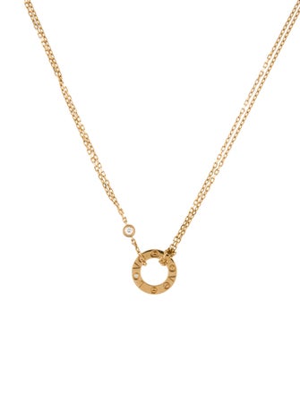 Cartier LOVE Pendant, 2 Diamonds
