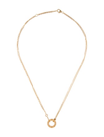 Cartier LOVE Pendant, 2 Diamonds
