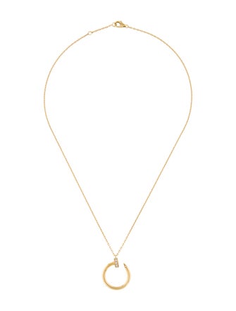 Cartier Diamond Juste un Clou Pendant Necklace