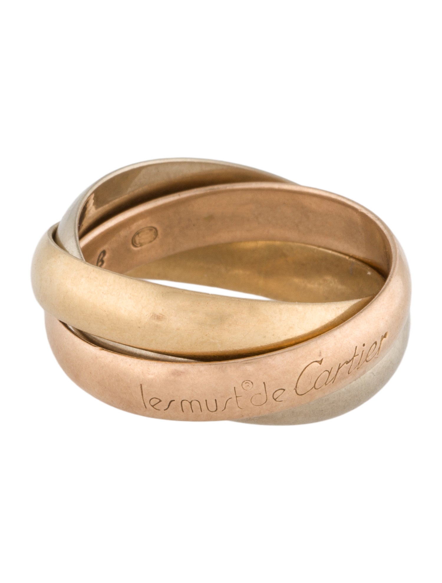 Cartier Vintage Les Must de Cartier Trinity Ring