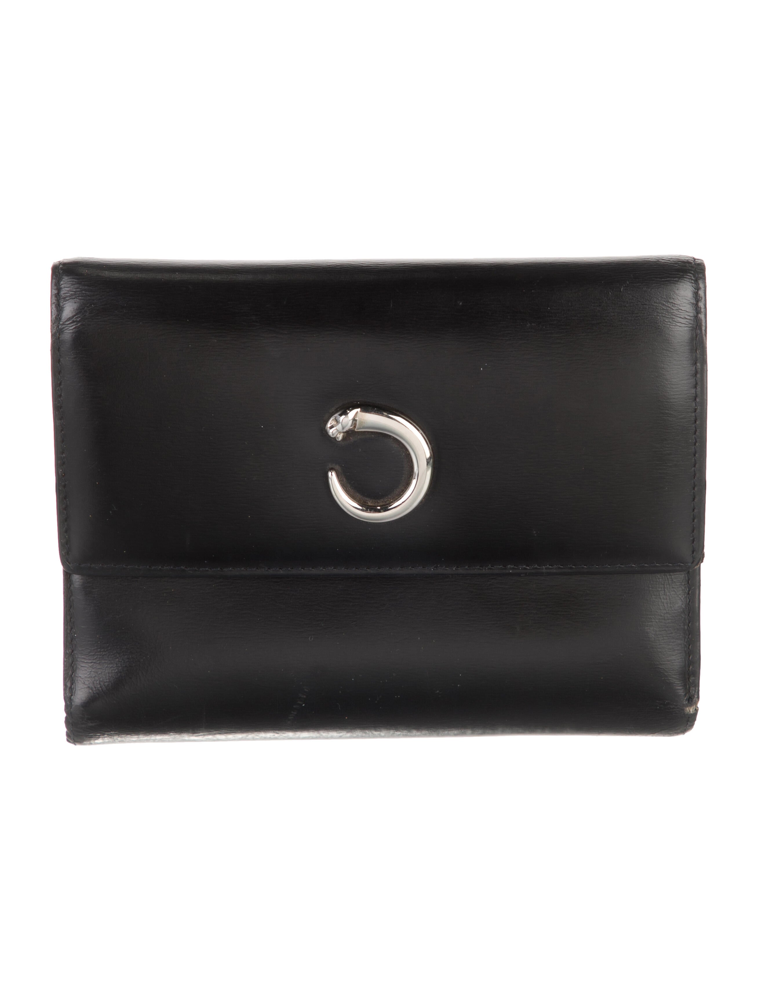 Cartier Leather Trifold Wallet