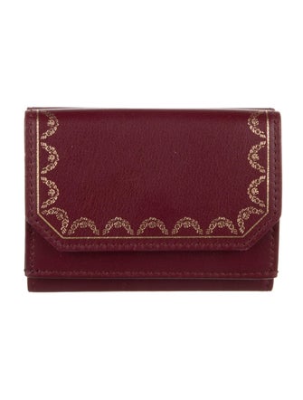 Cartier Leather Printed Wallet