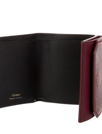 Cartier Leather Printed Wallet
