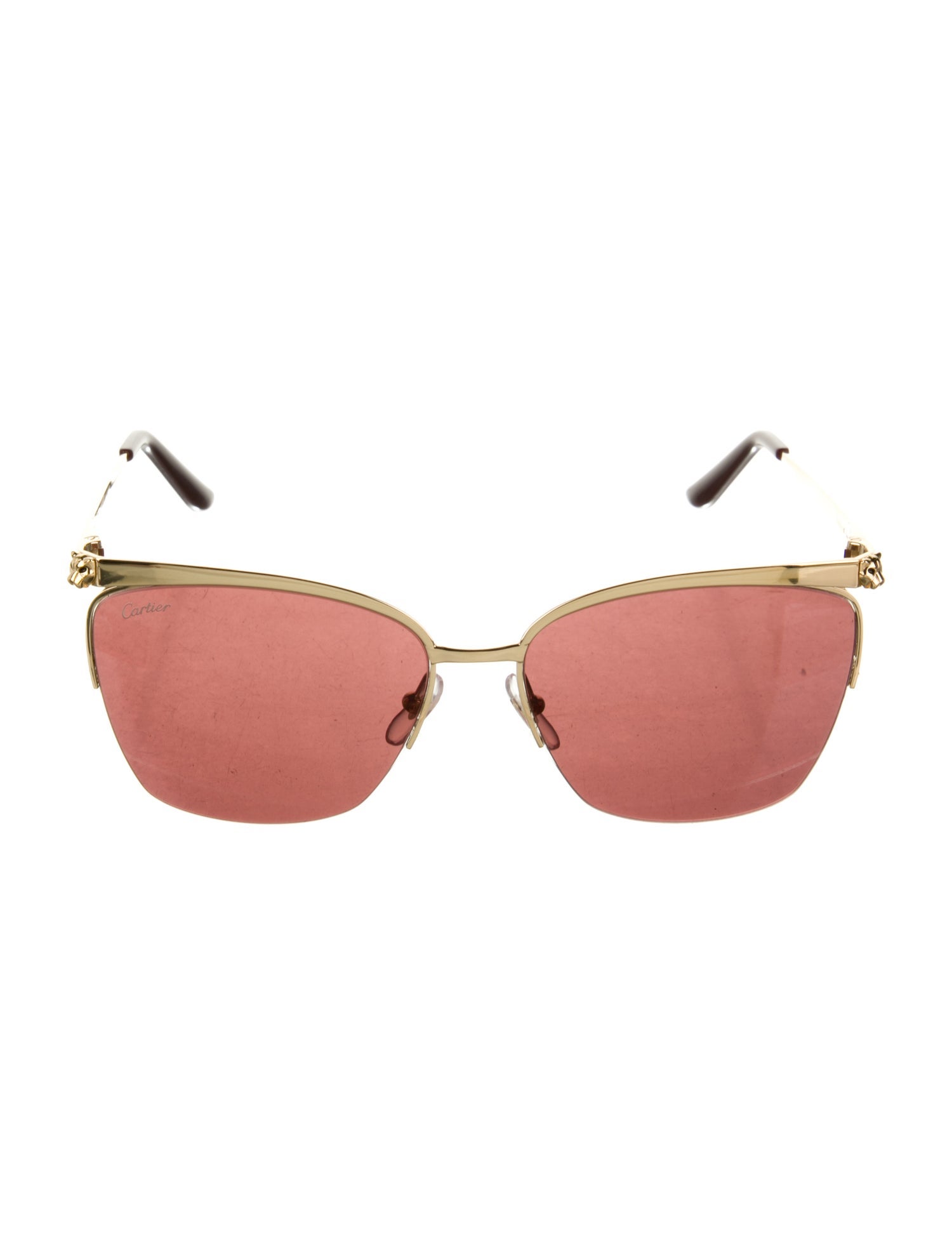 Cartier Panthere De Cartier Wayfarer Sunglasses