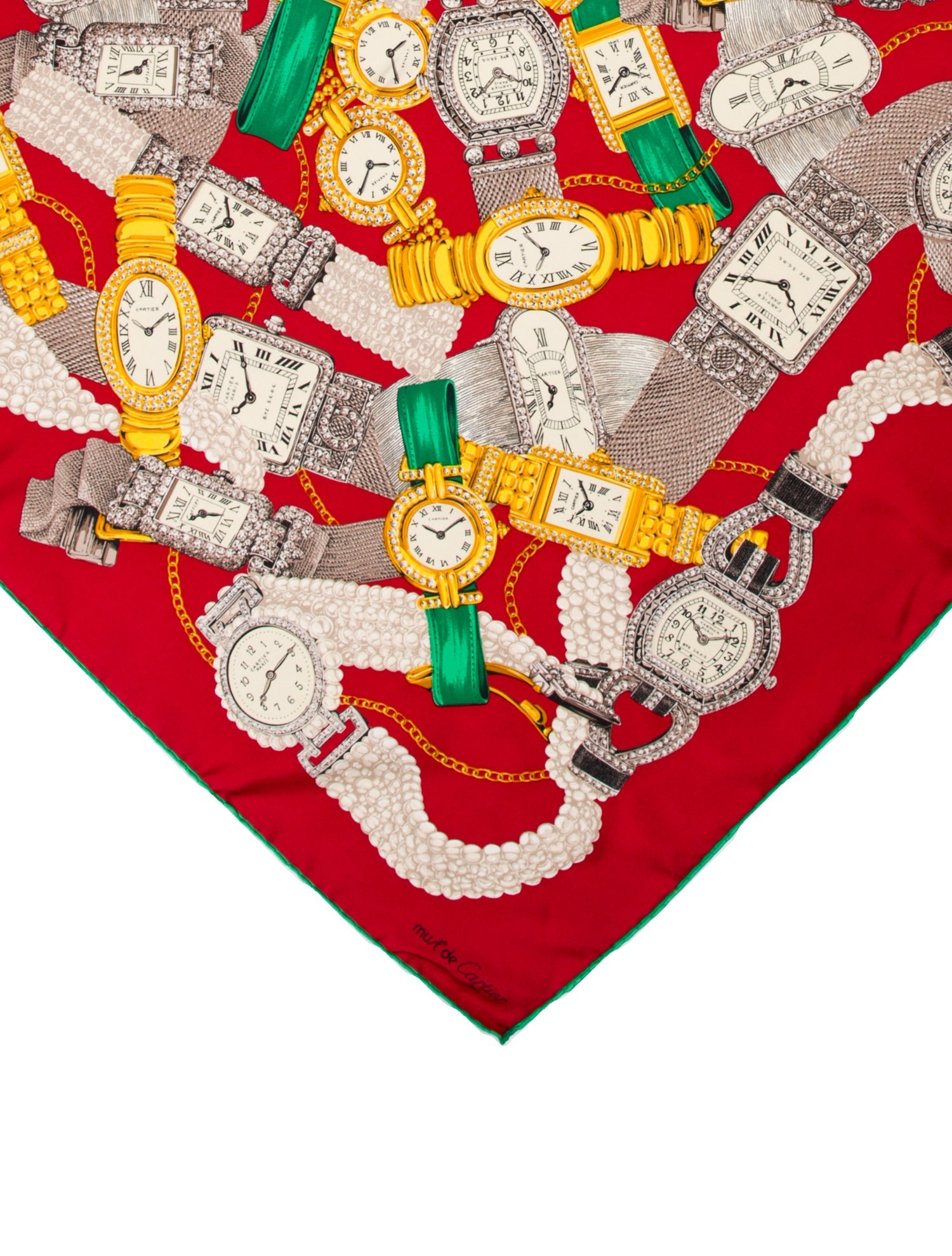 Cartier Silk Printed Scarf