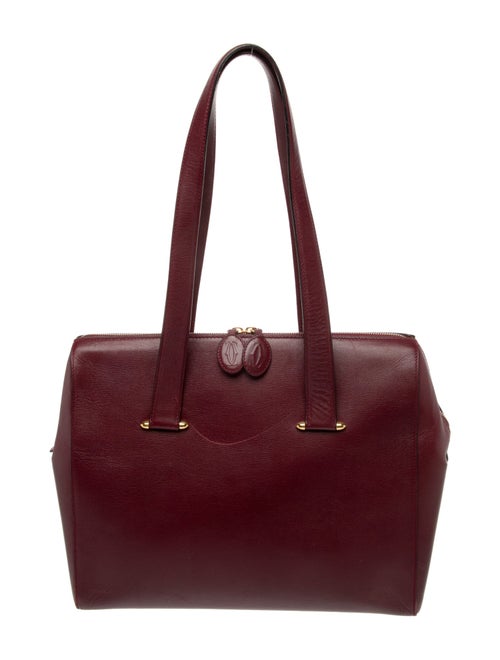 Cartier Saffiano Leather Shoulder Bag