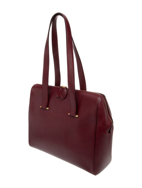 Cartier Saffiano Leather Shoulder Bag